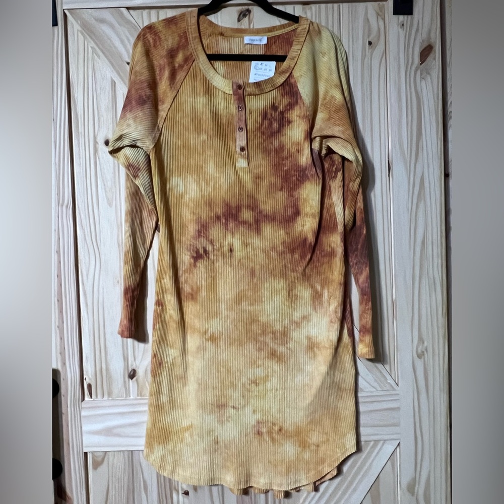 NWT Fetch & Co Dress Ling Sleeve Size XL
